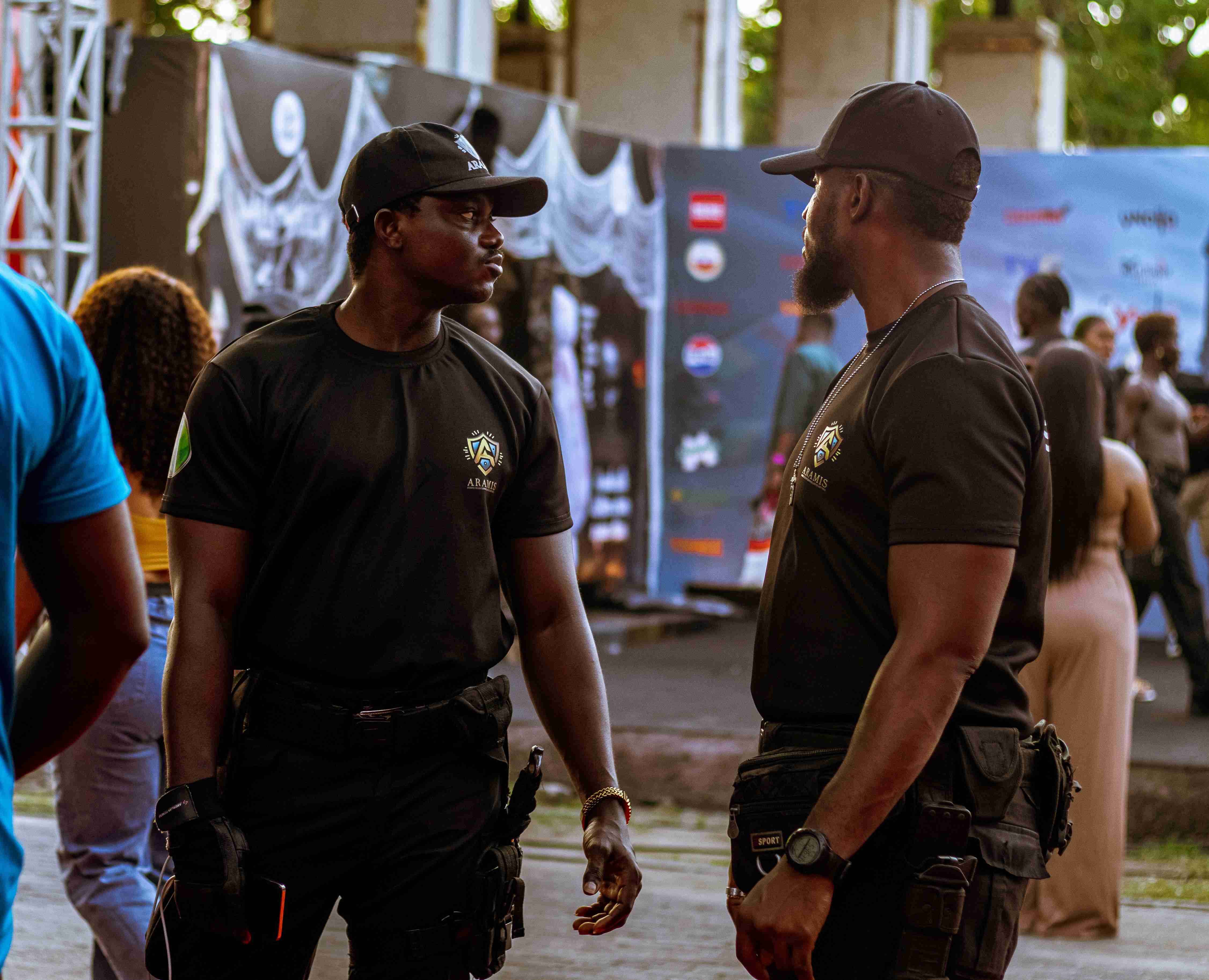 Aramis Sentry personnel providing professional protection