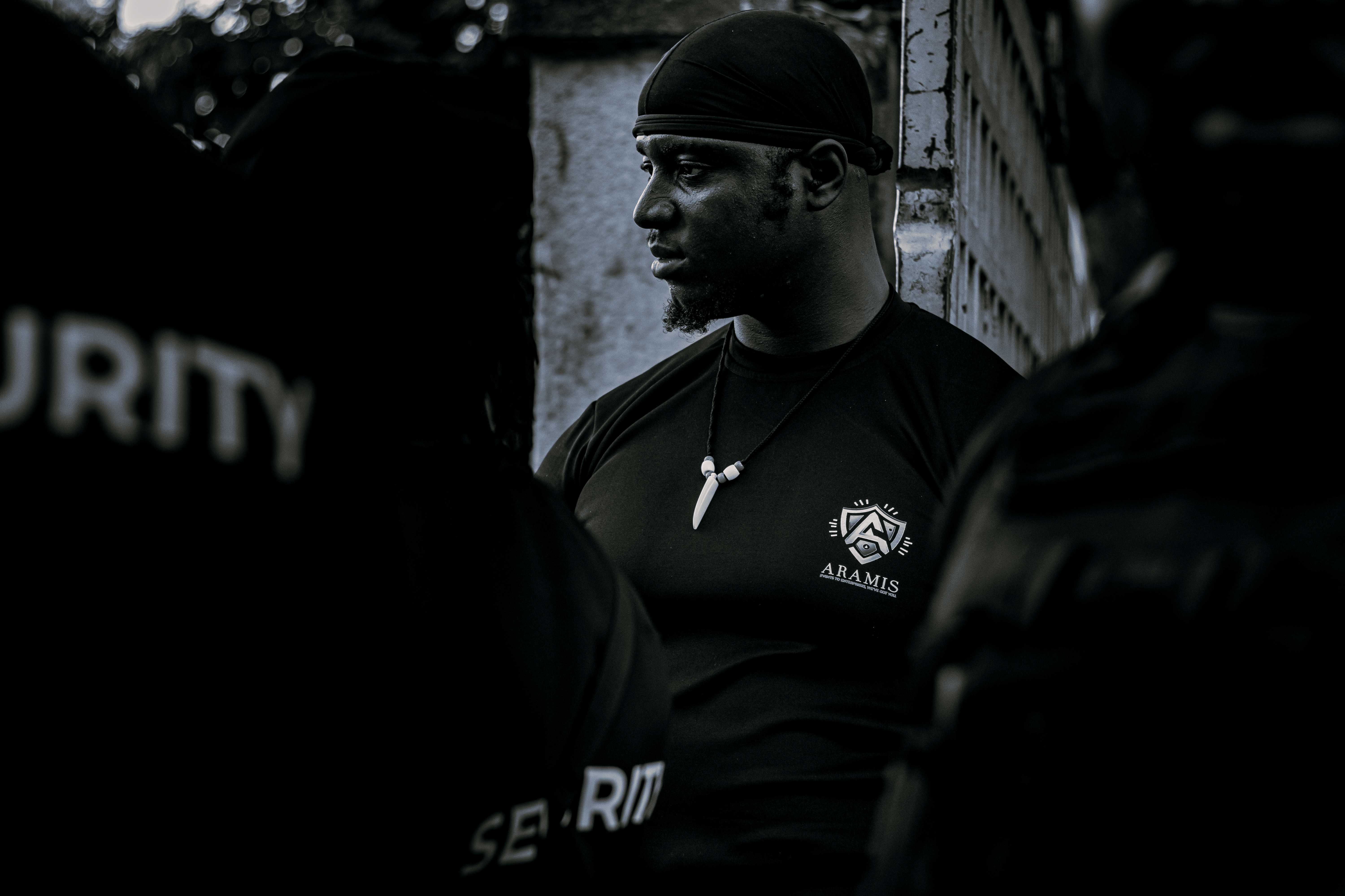 Aramis Sentry team member on site